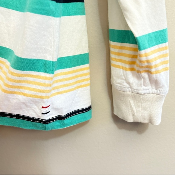 Tommy Hilfiger Pastel Striped Long Sleeve Cotton Loose Fit Shirt - Medium EUC - Picture 7 of 14